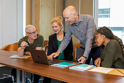 Uitleg projectplanning in een klassikale les projectmanagement